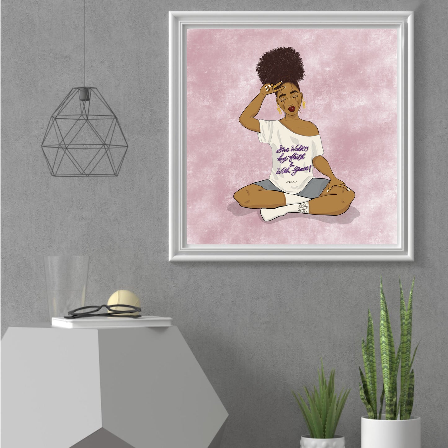 She walks by Faith & with Grace