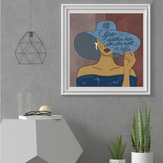 God is within her so she will not fall