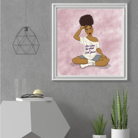 She walks by Faith & with Grace